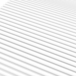 Skummadrass vit 200x210 cm hårdhet H2 H3