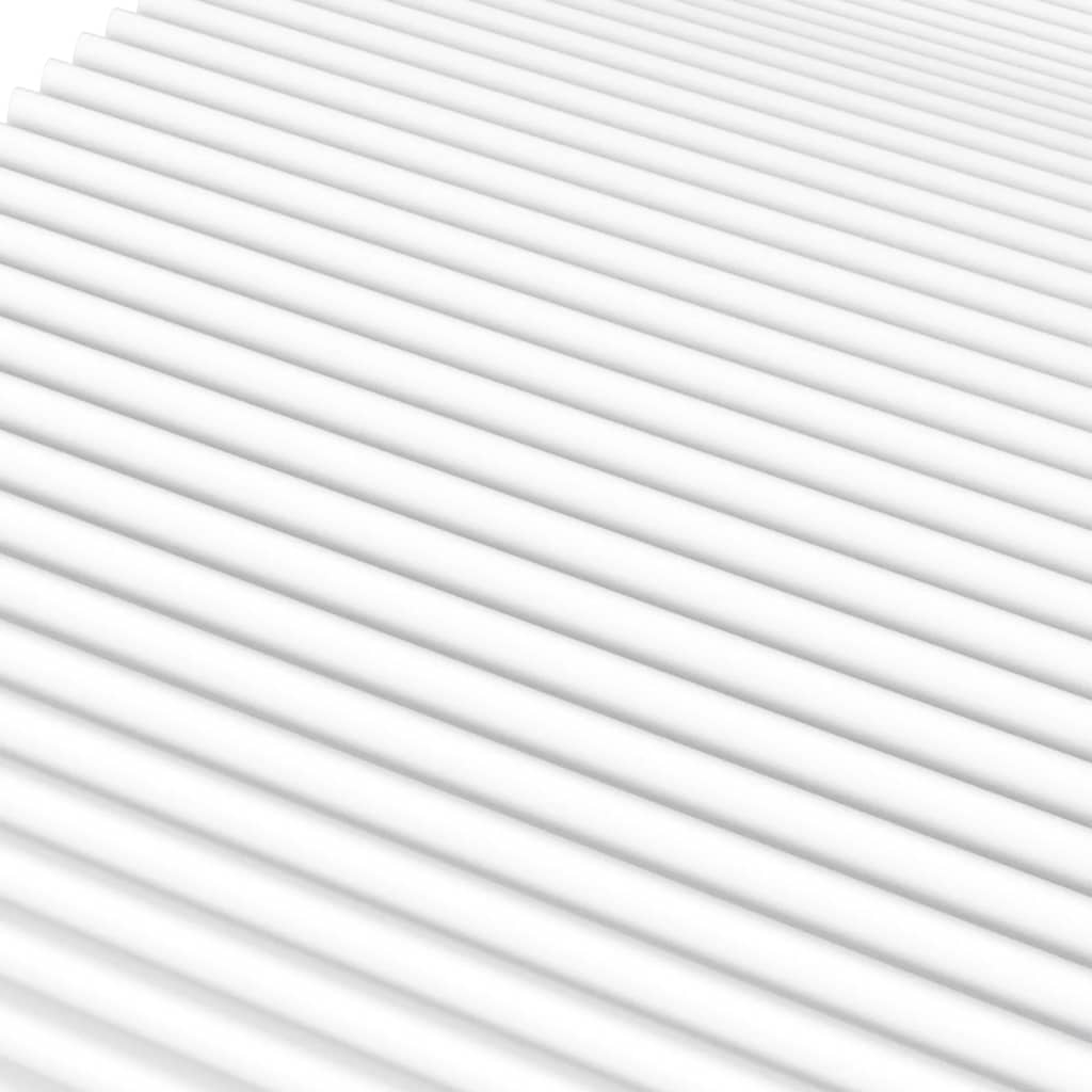 Skummadrass vit 180x220 cm hårdhet H2 H3