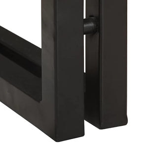 Sidobord med låda 30 x 30 x 40 cm Solid återvunnen trä