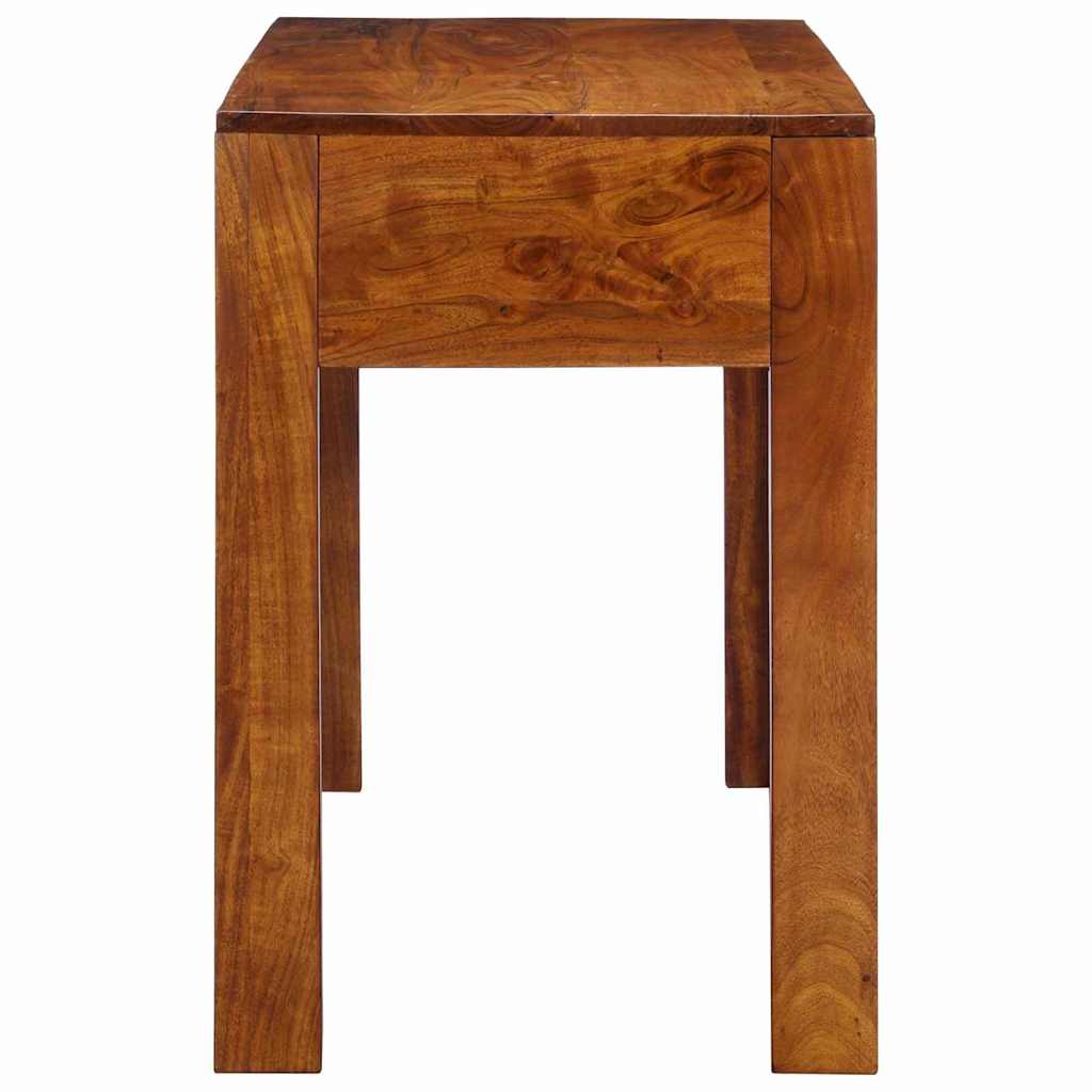 Skrivbord med låda med lagring Brun 110 x 50 x 73 cm