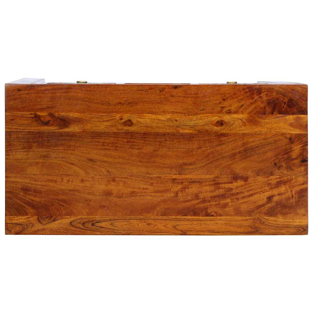 Skrivbord med låda med lagring Brun 100 x 50 x 75 cm