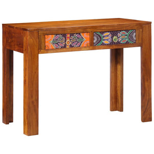 Skrivbord med låda med lagring Brun 100 x 50 x 75 cm