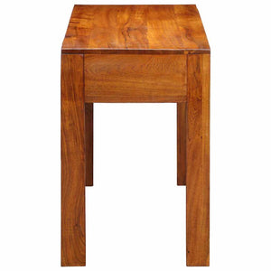 Skrivbord med låda med lagring Brun 100 x 50 x 75 cm