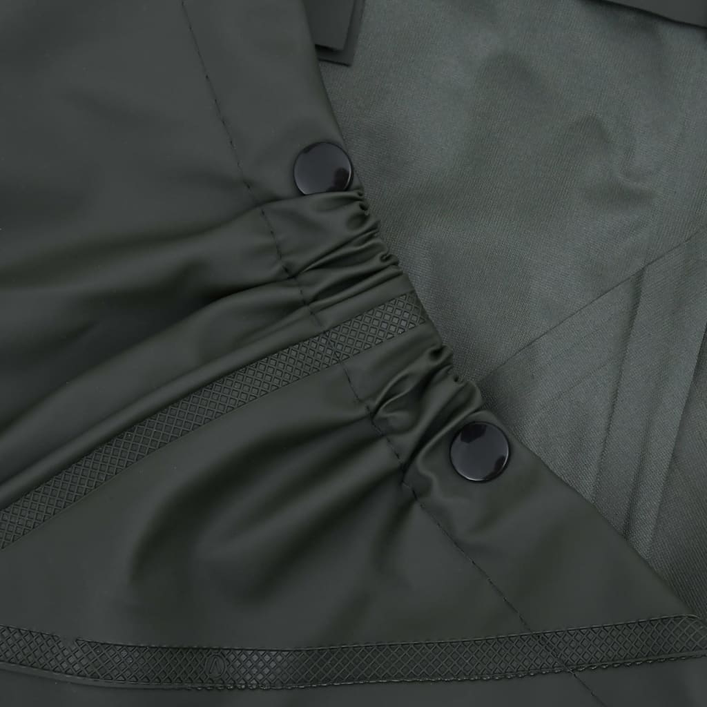 Vadarbyxor med stövlar mörkgrön strl. 40