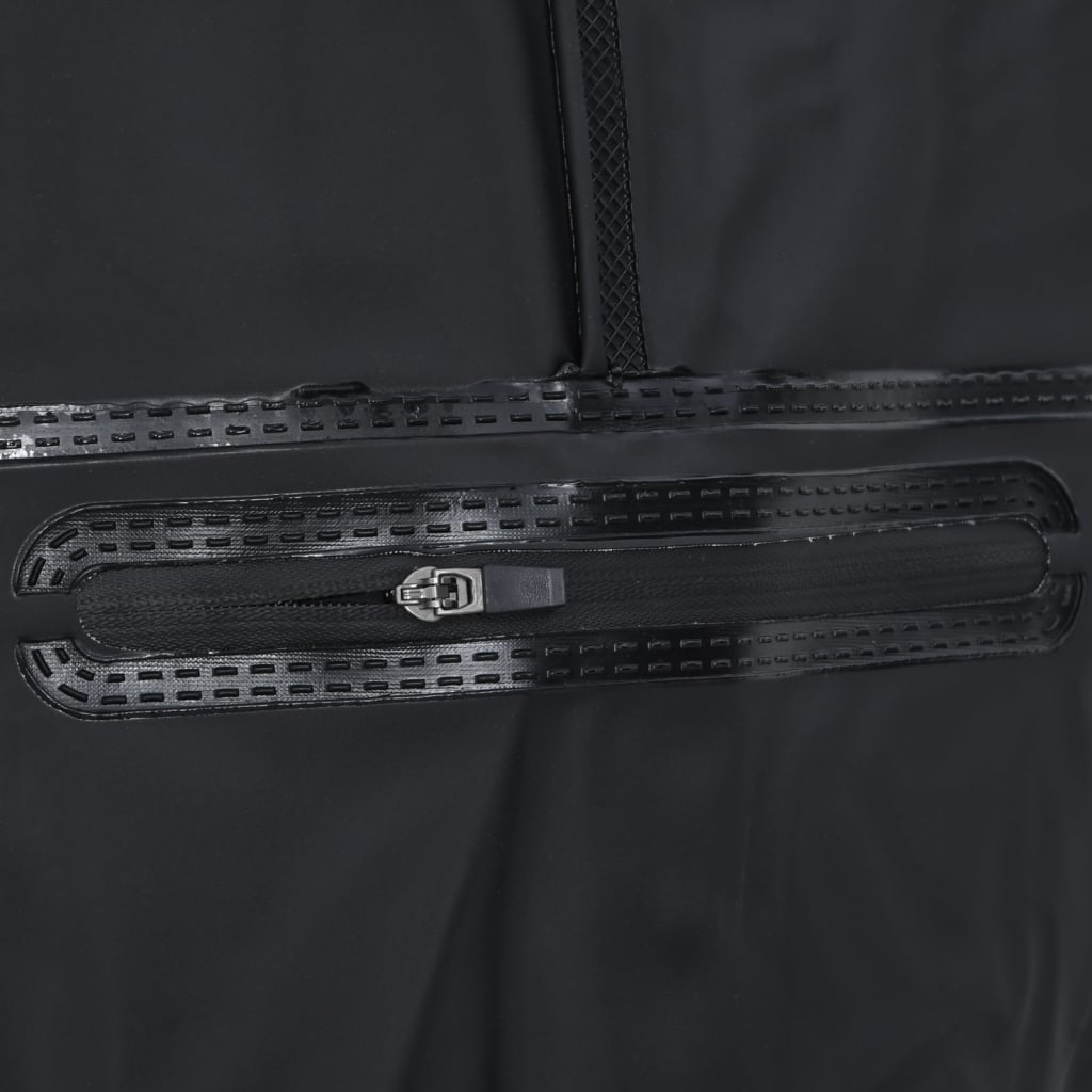 Vadarbyxor med stövlar och bälte svart strl. 45