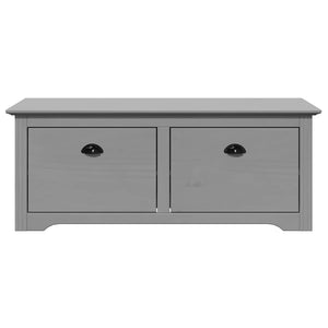 Hallbänk BODO grå 114x40x45 cm