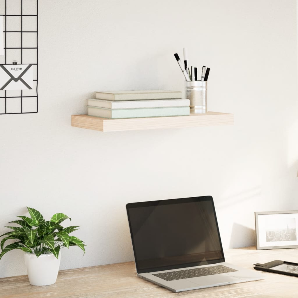 Svävande hylla 50x23,5x4 cm konstruerat trä