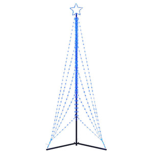 LED julgran 525 LEDs blå 302 cm