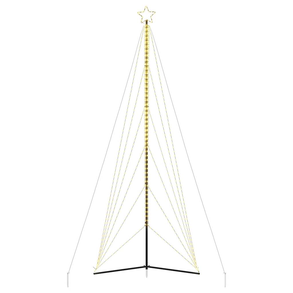 LED julgran 861 LEDs varmvit 478 cm