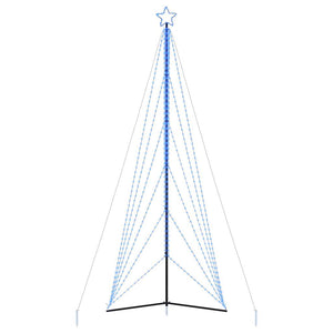 LED julgran 861 LEDs blå 478 cm