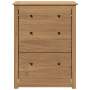 Skoskåp Panama 80x35x105 cm massiv furu