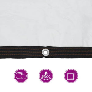 Växtskydd med öljetter 2x5 m polyeten