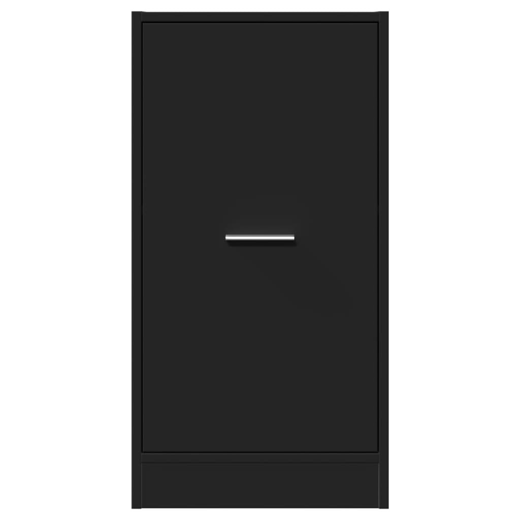 Apoteksskåp svart 40x41x77,5 cm konstruerat trä