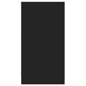 Apoteksskåp svart 40x41x77,5 cm konstruerat trä