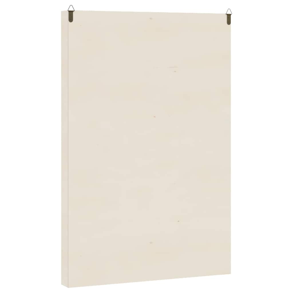 Trämonter för samlarobjekt med 56 fack 40x4,5x60cm