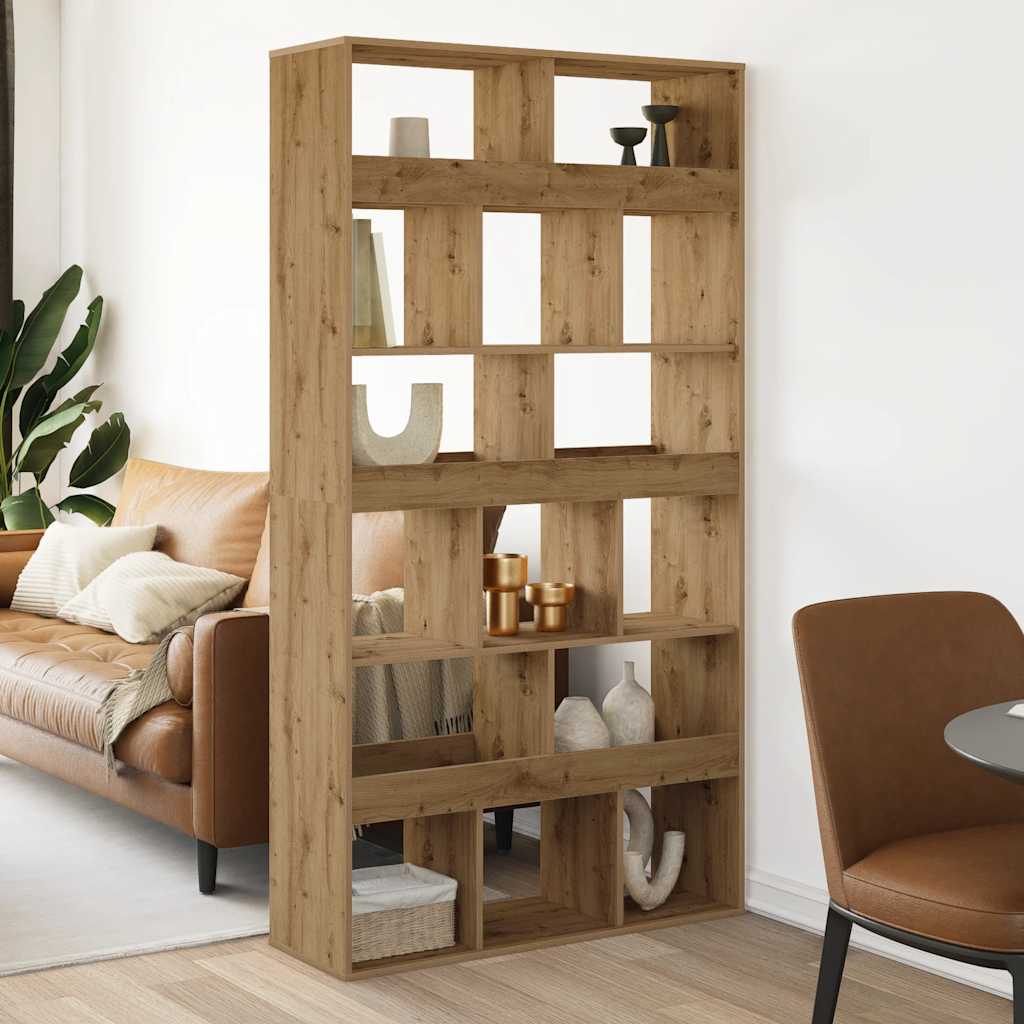 Bokhylla ek 100x33x187,5 cm konstruerat trä