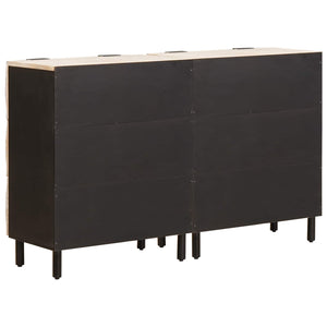 Sideboard 2 pcs Vit Tvätt Finish 60 x 33 x 75 cm