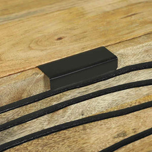 Badrumsmöbelset med låda med hylla 3 pcs Brun Konstruerat trä