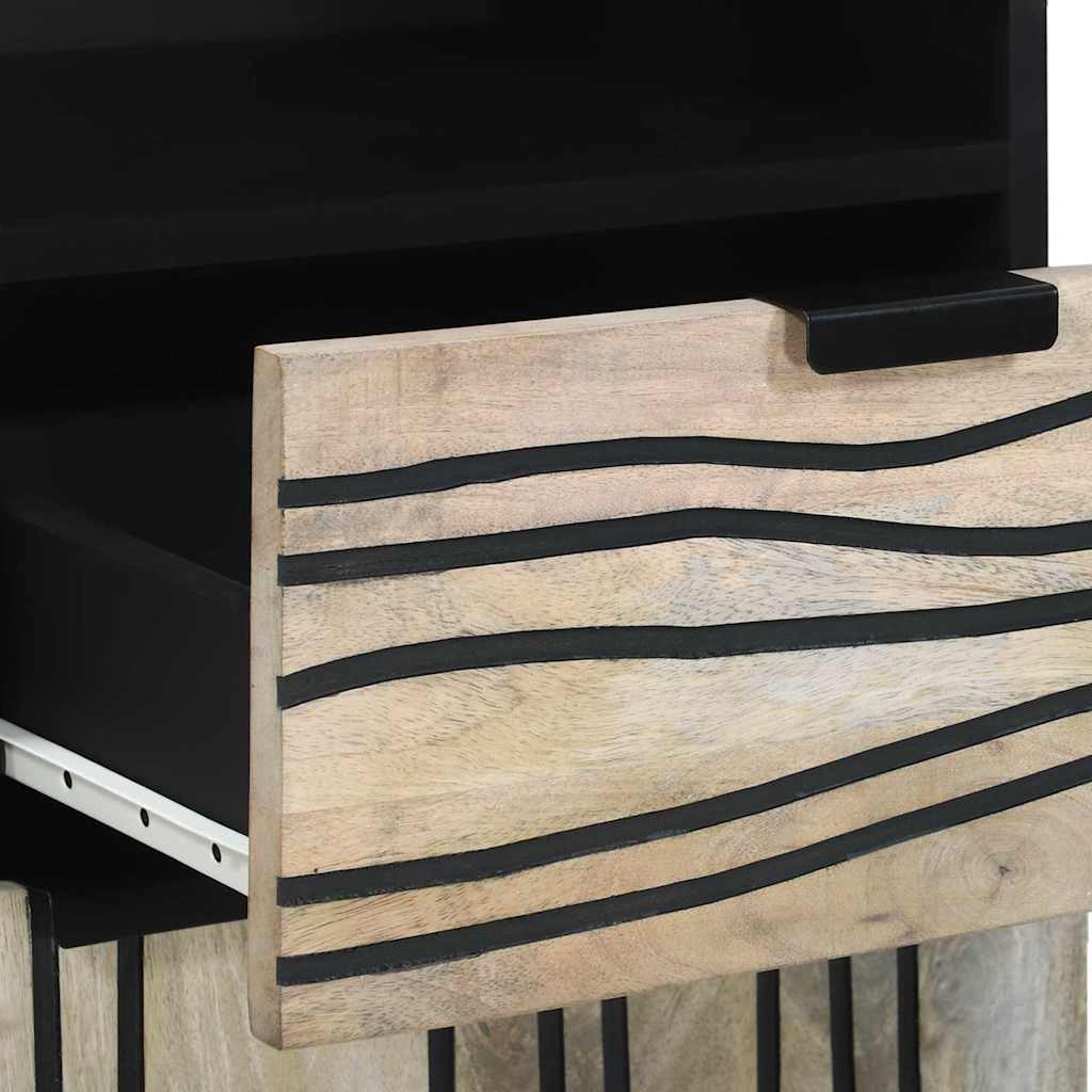 Badrumsmöbelset med låda med hylla 3 pcs Vit Konstruerat trä