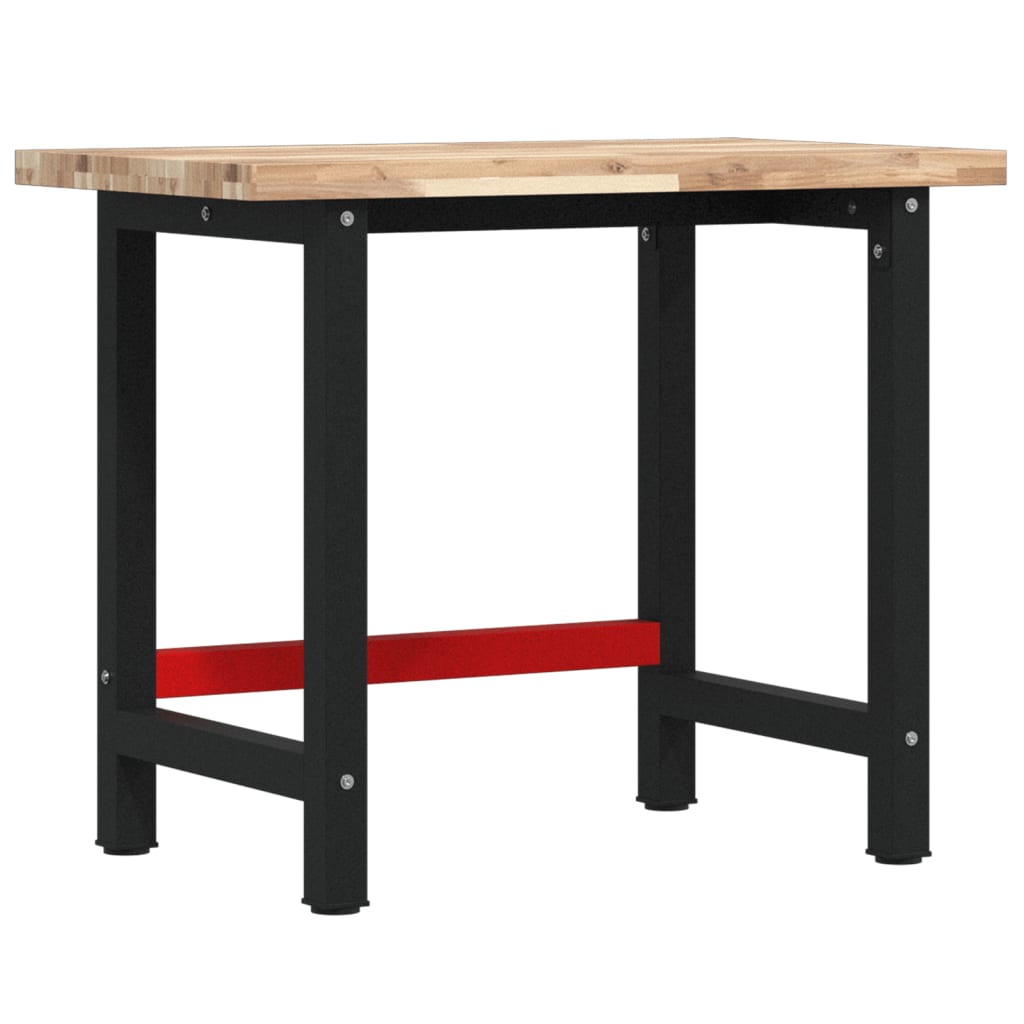 Arbetsbänk 100x60x83 cm massiv akacia rektangulär