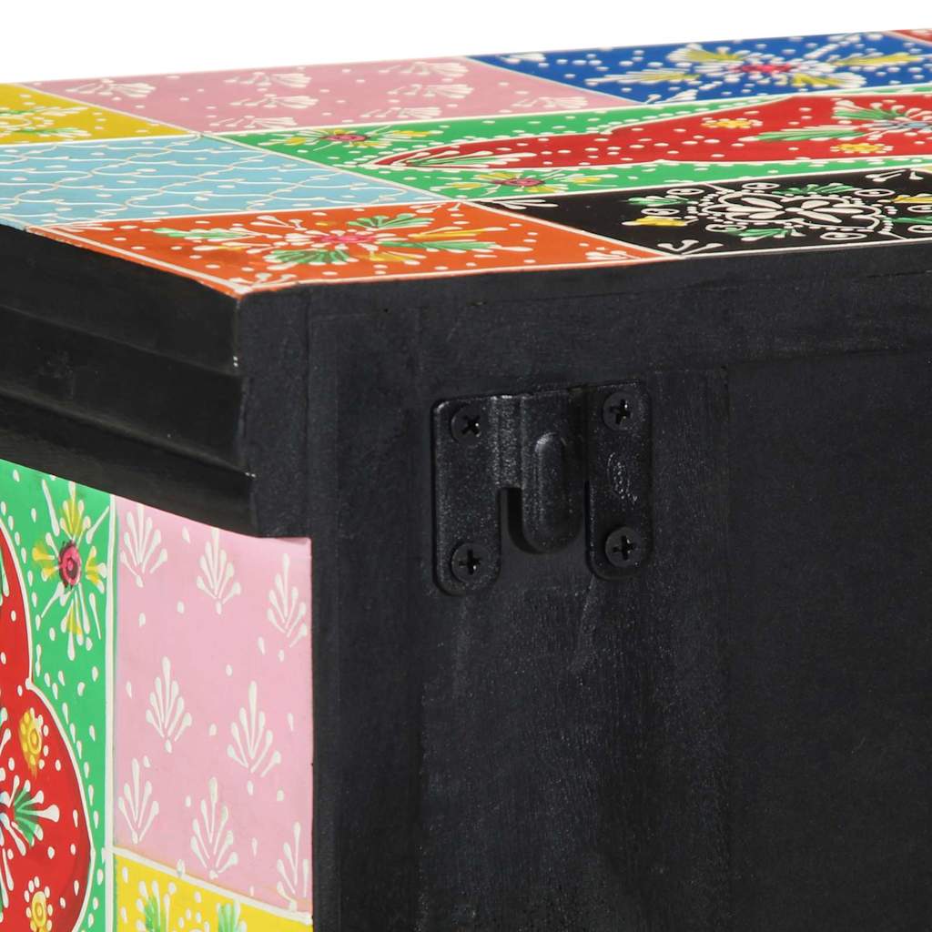 TV-skåp Flerfärgsdesign 80 x 30 x 22 cm Konstruerat trä