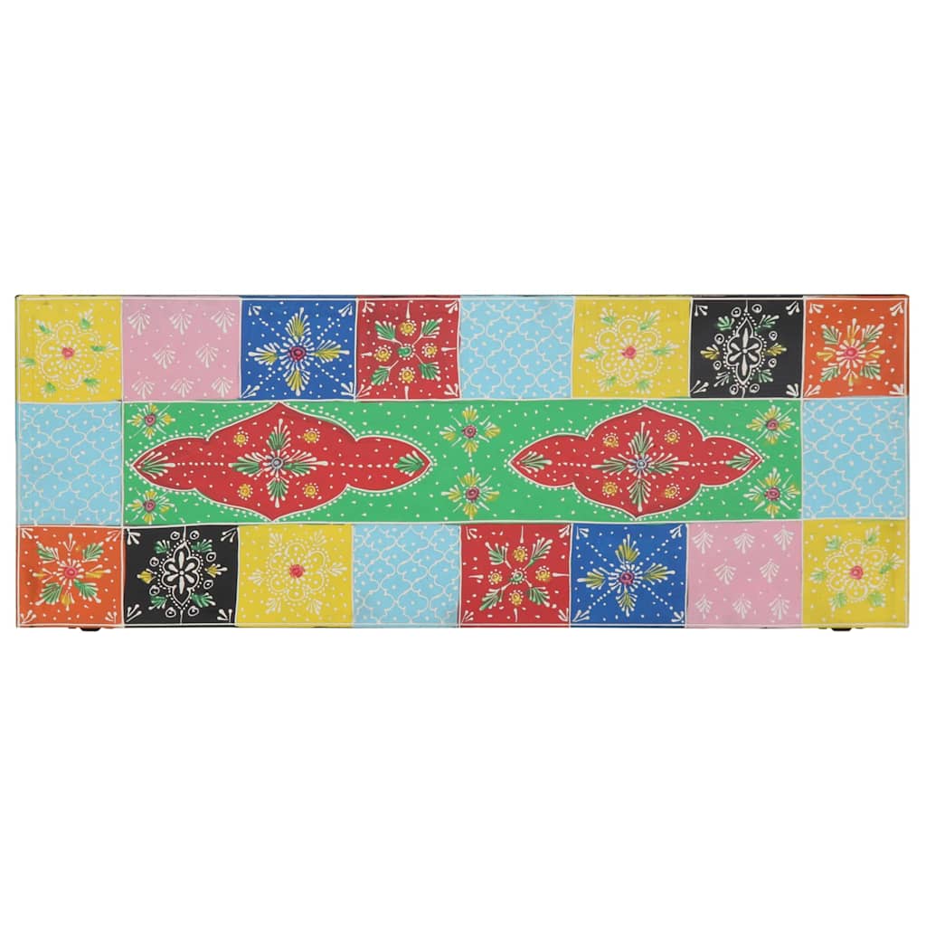 TV-skåp Flerfärgsdesign 80 x 30 x 22 cm Konstruerat trä