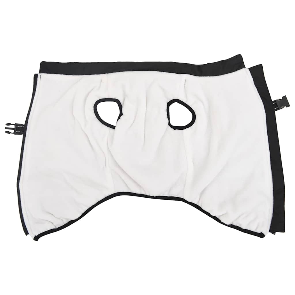 Hundtäcke med sele vattentät reflex svart L52