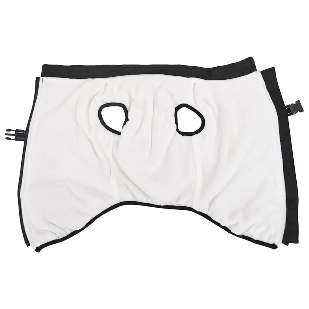 Hundtäcke med sele vattentät reflex svart L68