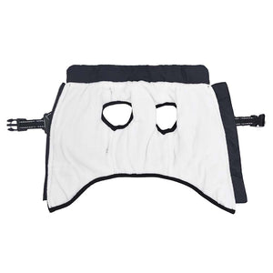 Hundtäcke med sele vattentät reflex marinblå L32