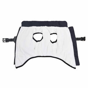 Hundtäcke med sele vattentät reflex marinblå L40