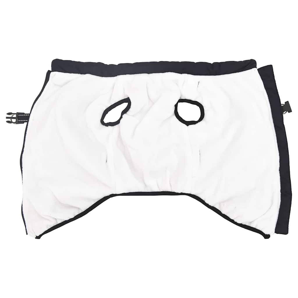 Hundtäcke med sele vattentät reflex marinblå L48