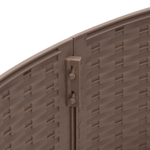 Julgranskrage brun Ø65x23 cm plast