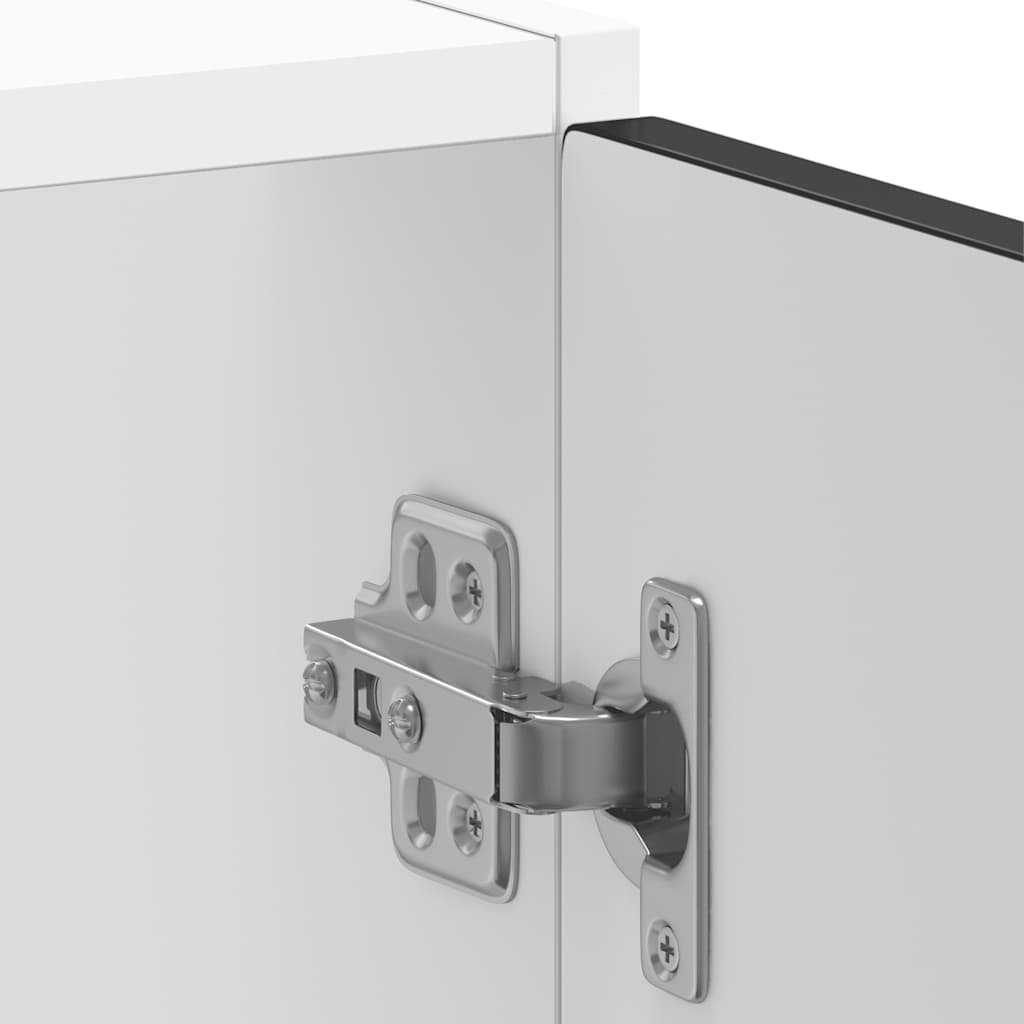 Diskbänk underskåp Kalmar svart 60x46x81,5 cm konstruerat trä