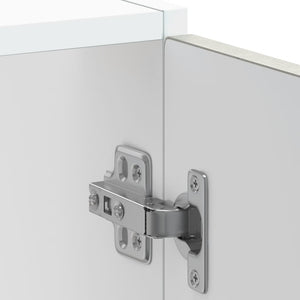 Diskbänk underskåp betonggrå 60x46x81,5 cm konstruerat trä