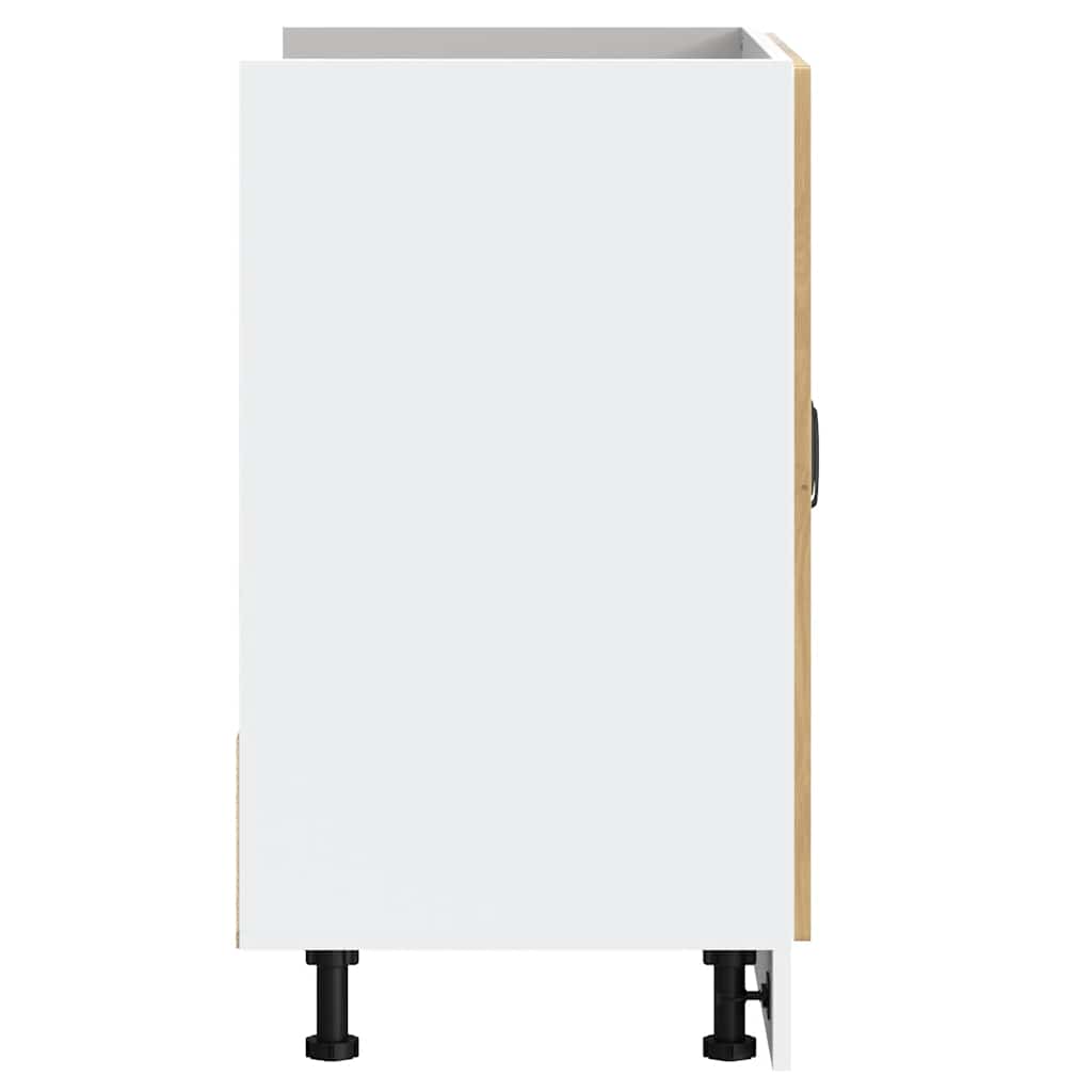 Diskbänk underskåp artisan ek 80x46x81,5 cm konstruerat trä