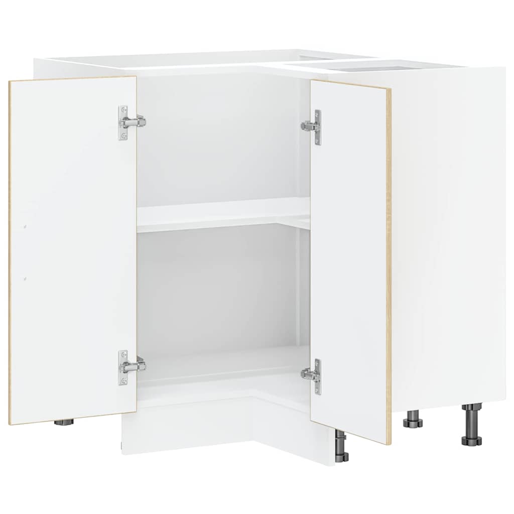 Hörnbänkskåp till köket Kalmar sonoma-ek konstruerat trä