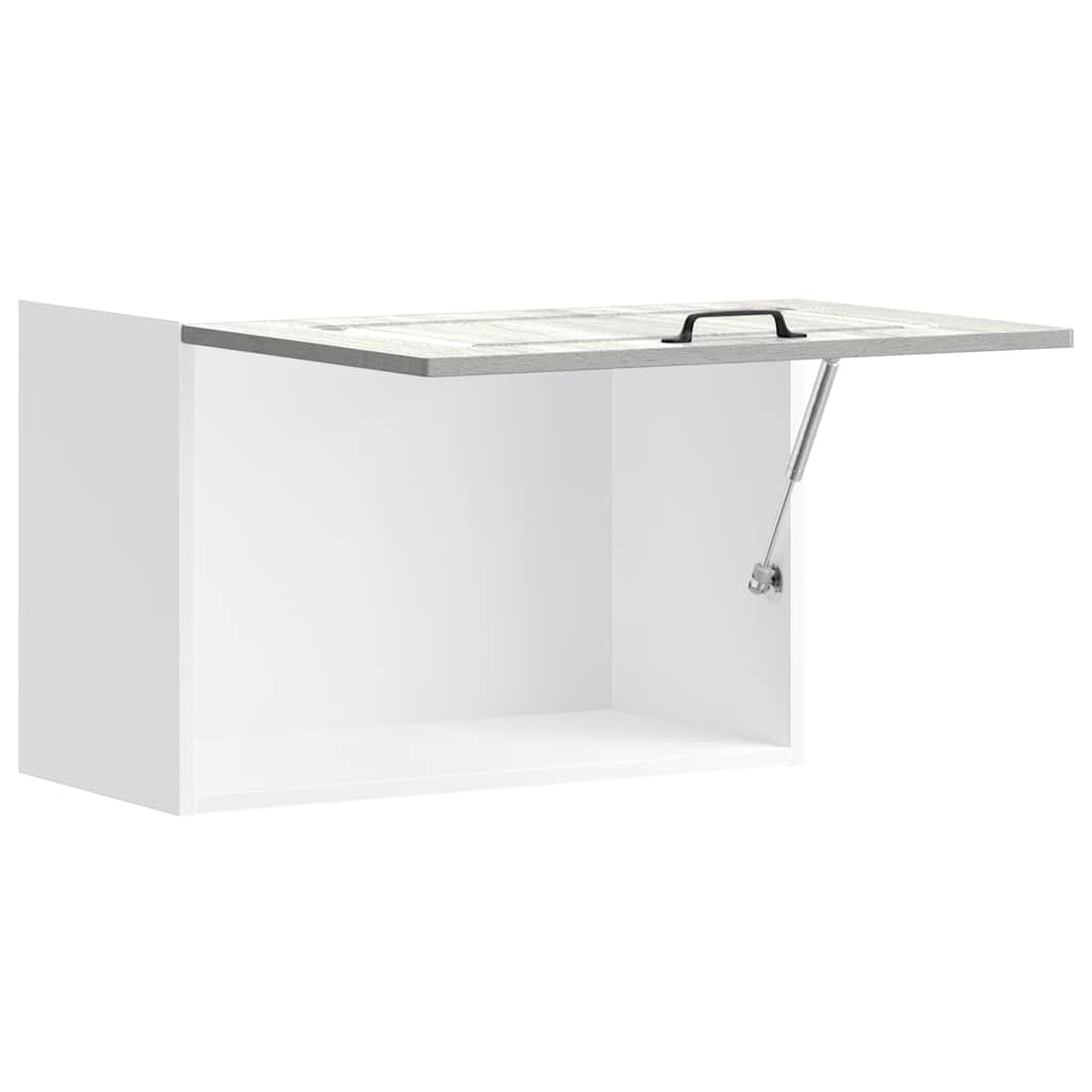 Väggskåp för kök Kalmar grå sonoma konstruerat trä