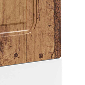 Diskmaskinspanel Kalmar åldrat trä 45x1,5x67 cm konstruerat trä