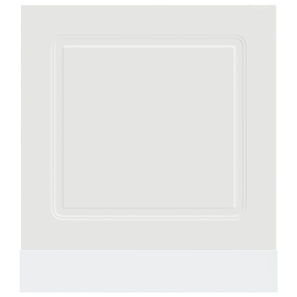 Diskmaskinspanel Kalmar vit 60x1,5x67 cm konstruerat trä