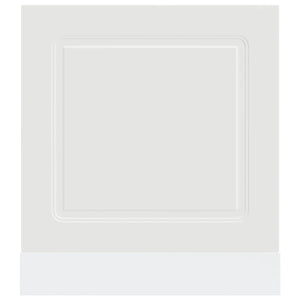 Diskmaskinspanel Kalmar vit 60x1,5x67 cm konstruerat trä