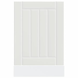 Diskmaskinspanel Lucca vit konstruerat trä