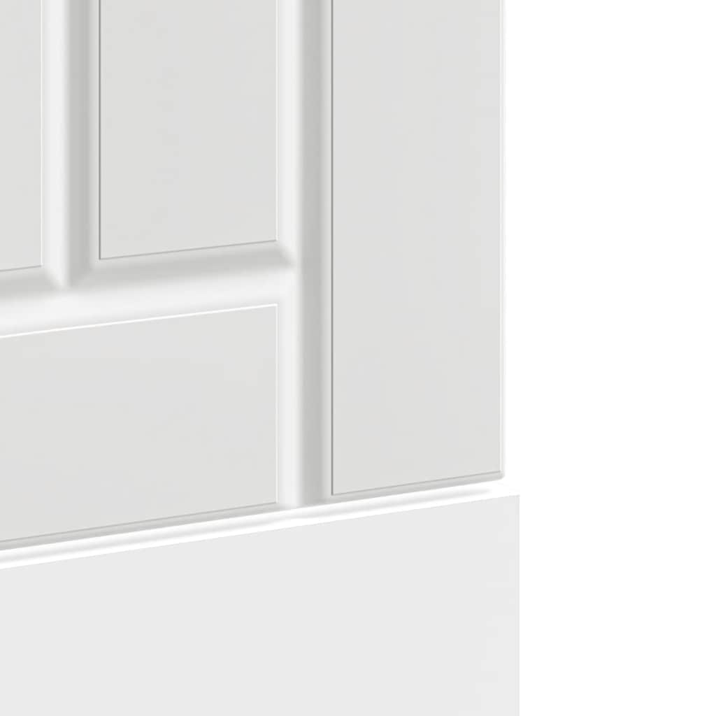 Diskmaskinspanel Lucca vit konstruerat trä