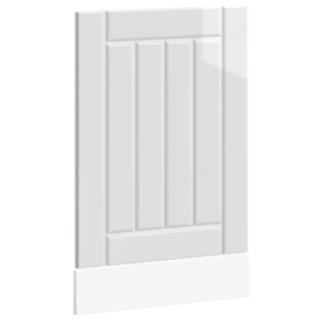 Diskmaskinspanel Lucca högglans vit konstruerat trä