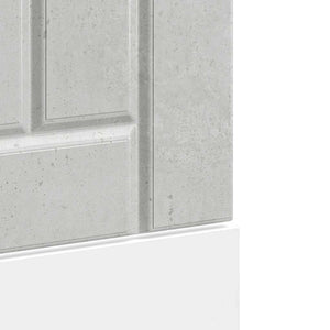 Diskmaskinspanel Lucca betonggrå konstruerat trä