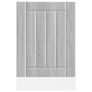 Diskmaskinspanel Lucca grå sonoma konstruerat trä