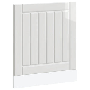 Diskmaskinspanel Lucca högglans vit konstruerat trä