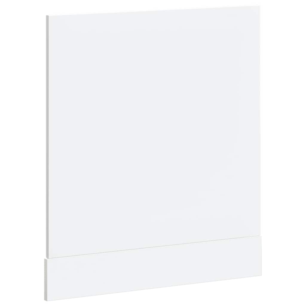 Diskmaskinspanel Lucca högglans vit konstruerat trä