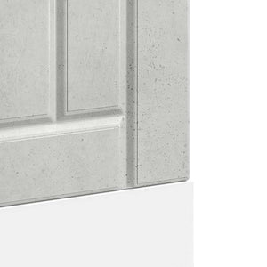 Diskmaskinspanel Lucca betonggrå konstruerat trä