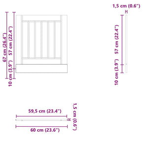 Diskmaskinspanel Lucca grå sonoma konstruerat trä