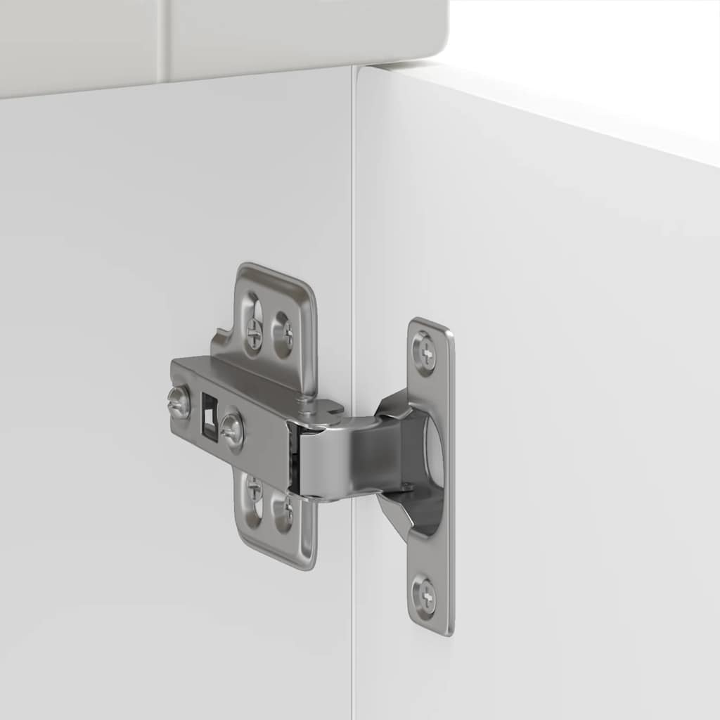 Basskåp för kök Porto vit konstruerat trä